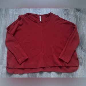 Anthropologie Nori Waffle Pullover Size XS